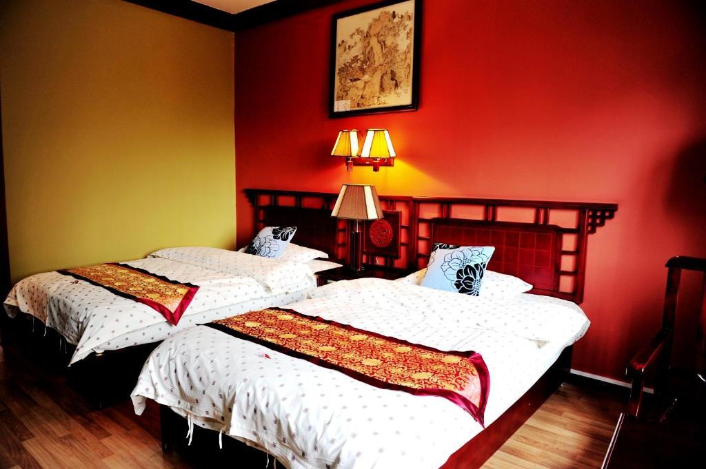 Dragon River Retreat Otel Yangshuo Oda fotoğraf
